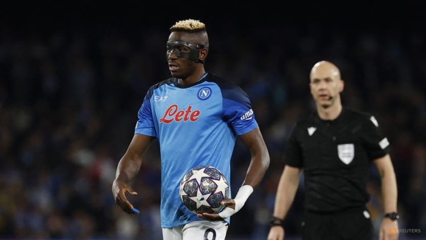 Osimhen double sends Napoli into last eight for first time Osimhen double sends Napoli into last eight for first time