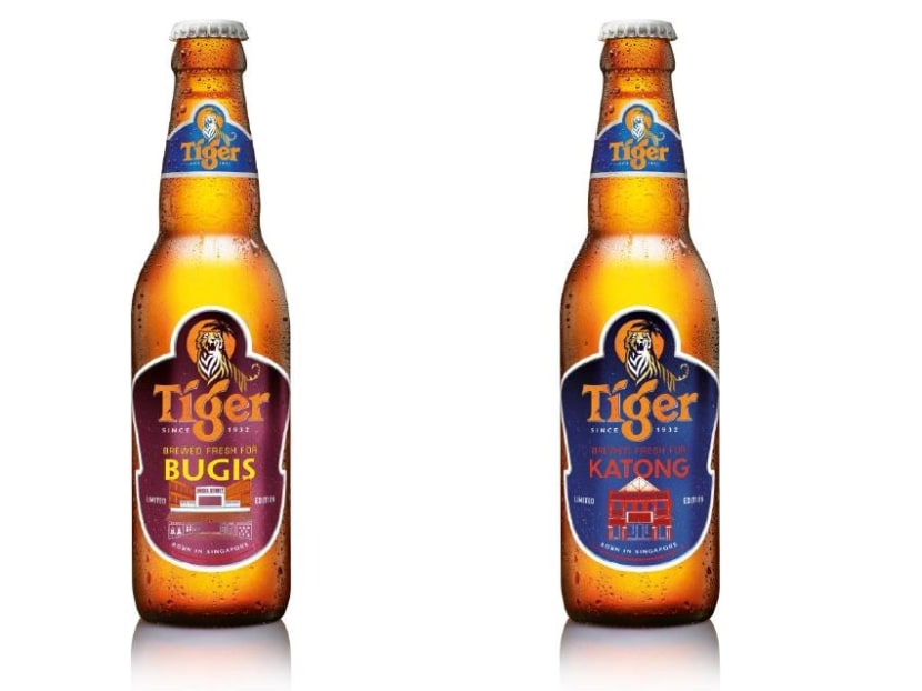 A S$3.2 million tie-up between the Singapore Tourism Board and Tiger Beer will see some of Tiger's limited-edition beer bottles featuring historic precincts across the island.