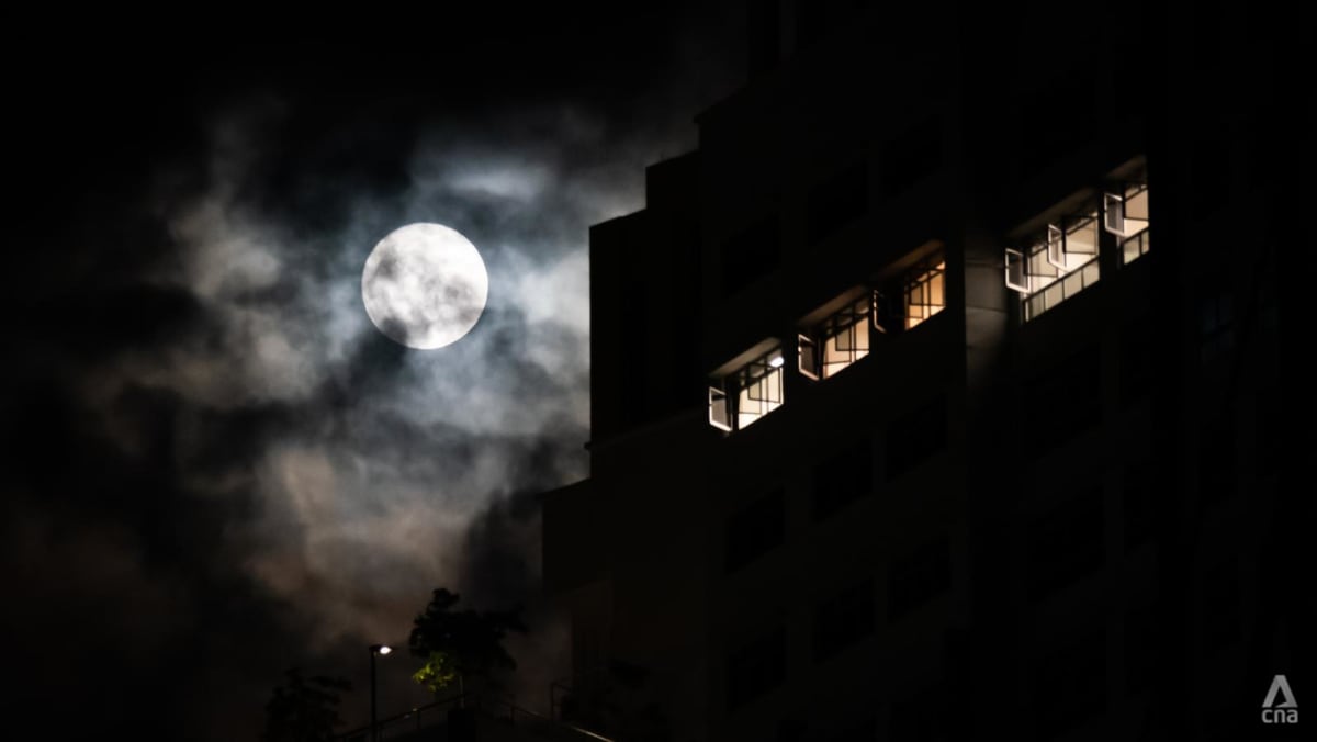 'I took the gamble' Singapore photographers show up to shoot supermoon