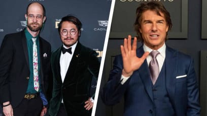 The Daniels, Directors Of Everything Everywhere All At Once, Geek Out Over Tom Cruise At Oscars Luncheon
