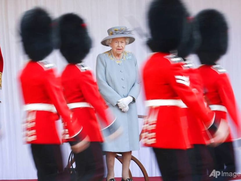 Queen Elizabeth marks official 95th birthday with a military parade Queen Elizabeth marks official 95th birthday with a military parade