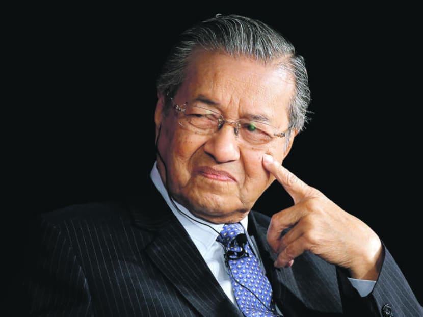 Dr Mahathir Mohamad said today (July 7) that a scandal like that involving 1MDB would have seen other world leaders quitting their posts and issuing public apologies.  Photo: Bloomberg