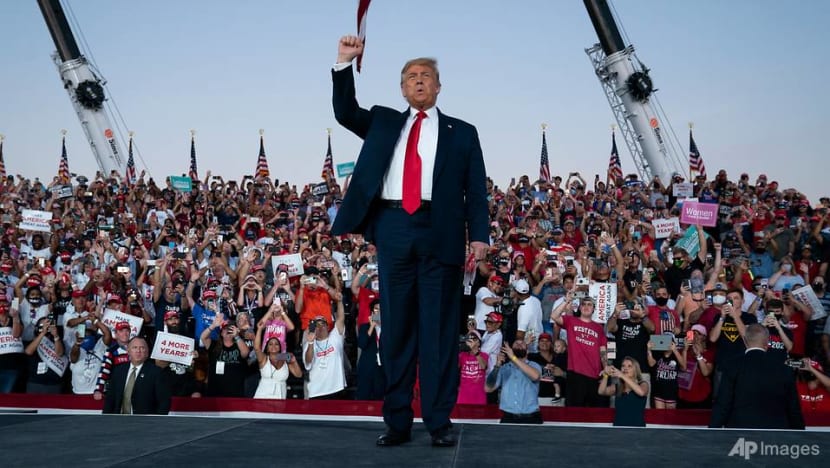 Trump holds first rally since contracting COVID-19 Trump holds first rally since contracting COVID-19