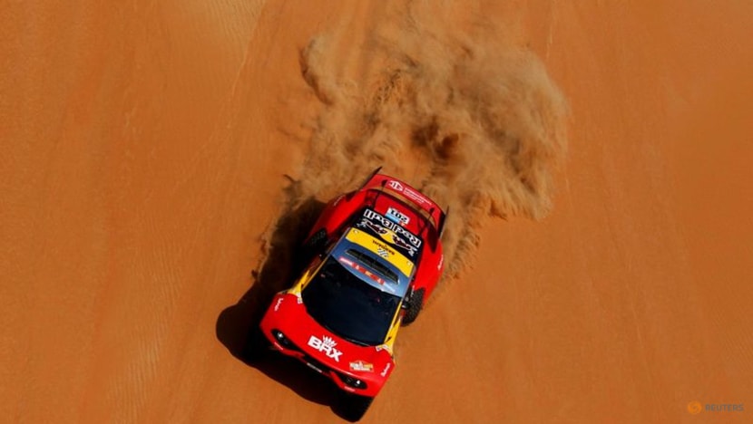 Rallying-Loeb slots into second with fifth Dakar stage win in a row Rallying-Loeb slots into second with fifth Dakar stage win in a row