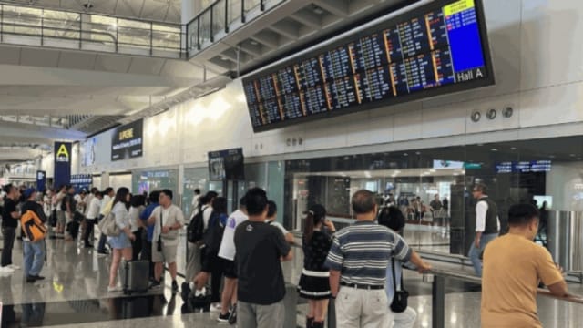香港机场电脑系统发生故障 影响航班资讯更新