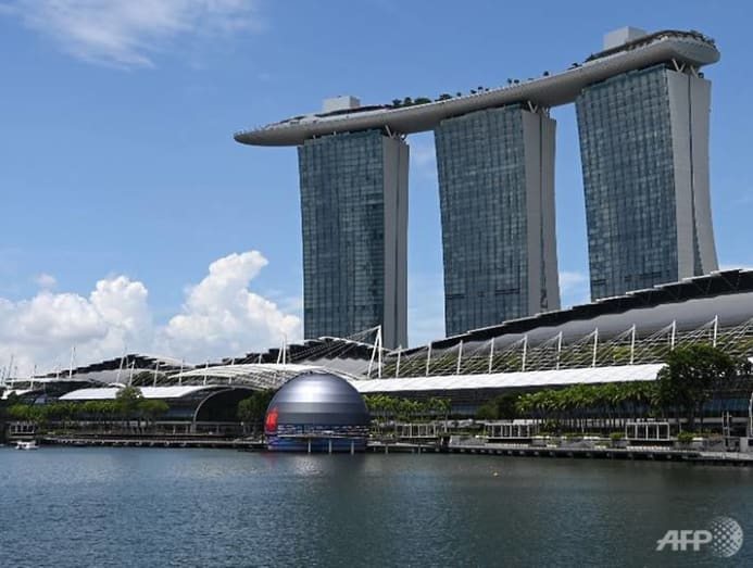 First Apple store in the world that sits on water to open at Marina Bay  Sands soon