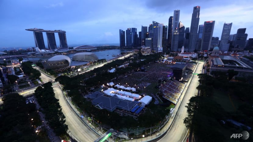 Aerial activities to be restricted over parts of Singapore during F1 week