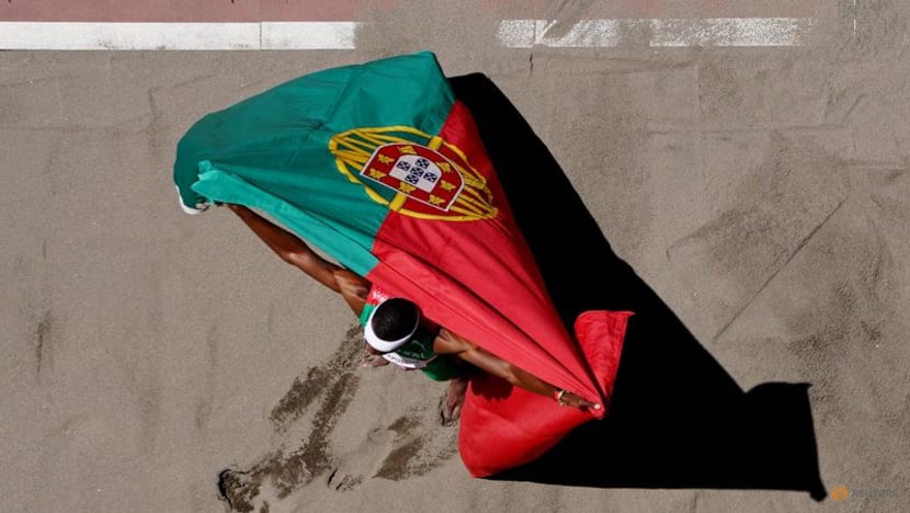 Olympics-Athletics-Portugal's Pichardo wins triple jump gold Olympics-Athletics-Portugal's Pichardo wins triple jump gold