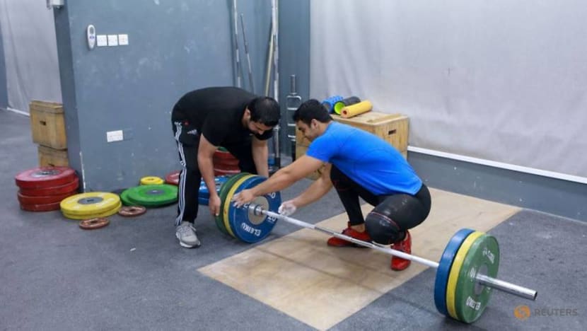 Olympics-First Palestinian weightlifter at Olympics braced to make history Olympics-First Palestinian weightlifter at Olympics braced to make history