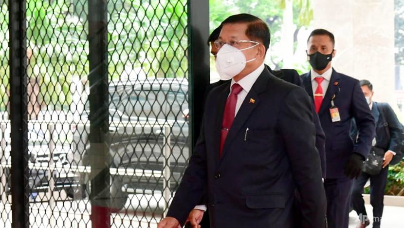 Myanmar junta chief 'not opposed' to visit by ASEAN delegation to help resolve crisis, says PM Lee Myanmar junta chief 'not opposed' to visit by ASEAN delegation to help resolve crisis, says PM Lee