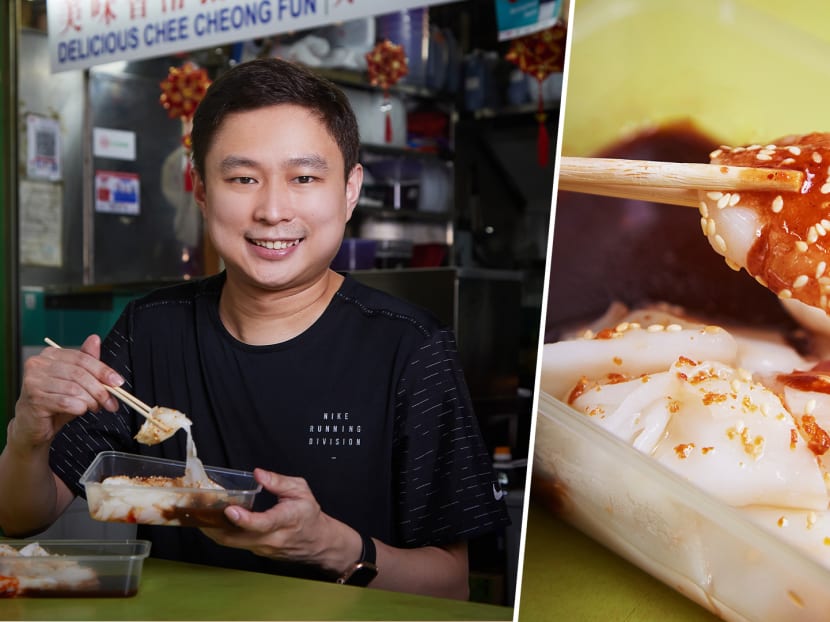 Young Hawker Sells Only One Thing On Menu: No-Frills Local-Style Chee Cheong Fun 
