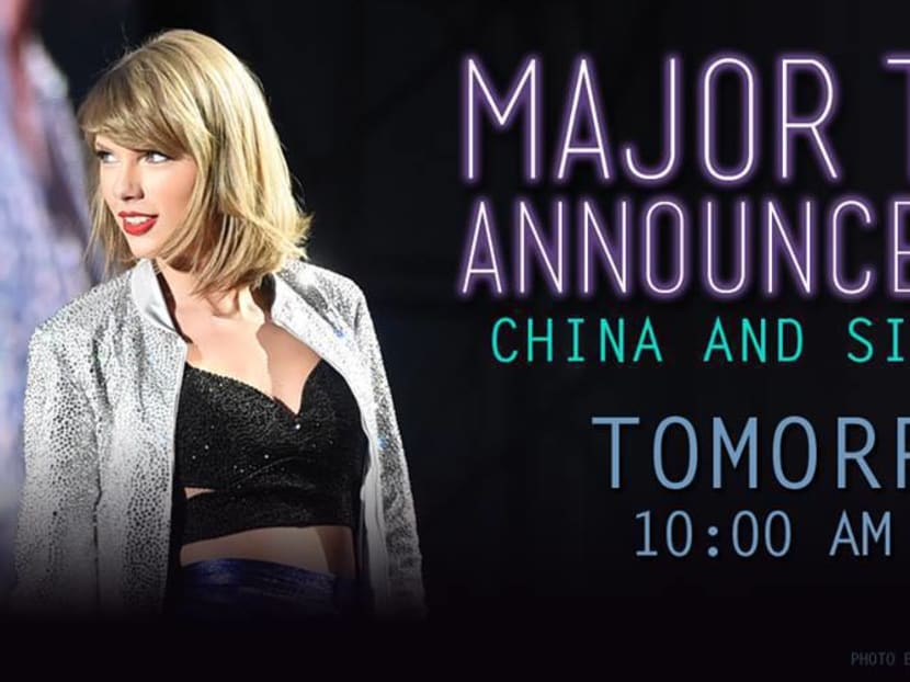 Could Taylor Swift be bringing her 1989 World Tour to Singapore? Photo: Taylor Swift/Facebook