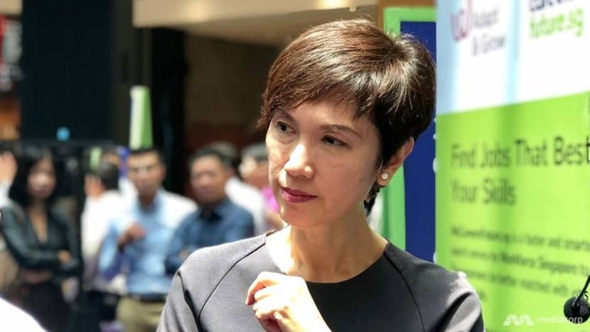 "Kami bekerja dengan baik", komen Josephine Teo tentang peluang gantikan Lim Swee Say