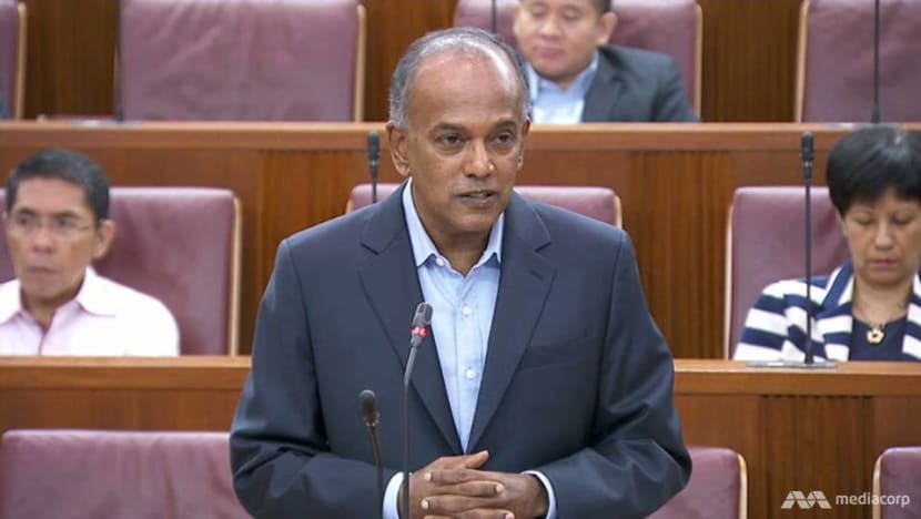 Law Minister K Shanmugam addresses concerns over proposed online falsehoods and manipulation law Law Minister K Shanmugam addresses concerns over proposed online falsehoods and manipulation law