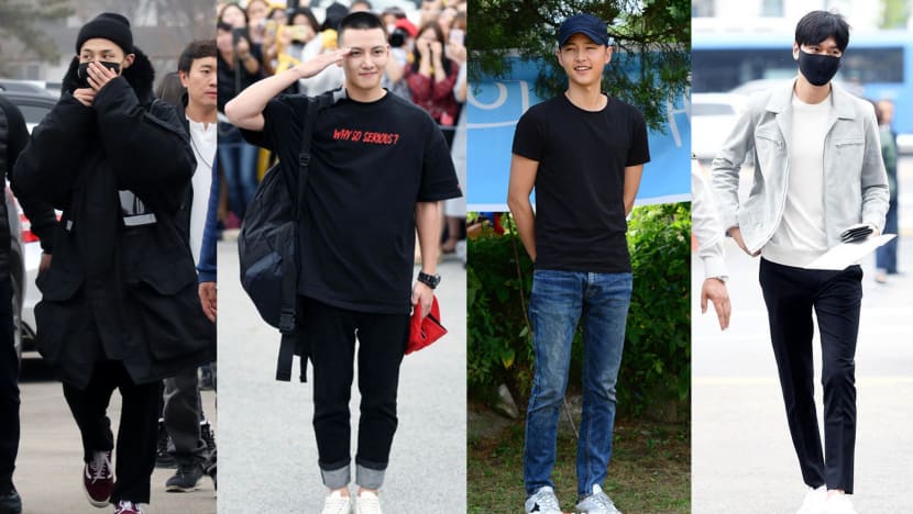 What Korean Stars Wear When They Enlist Into The Army
