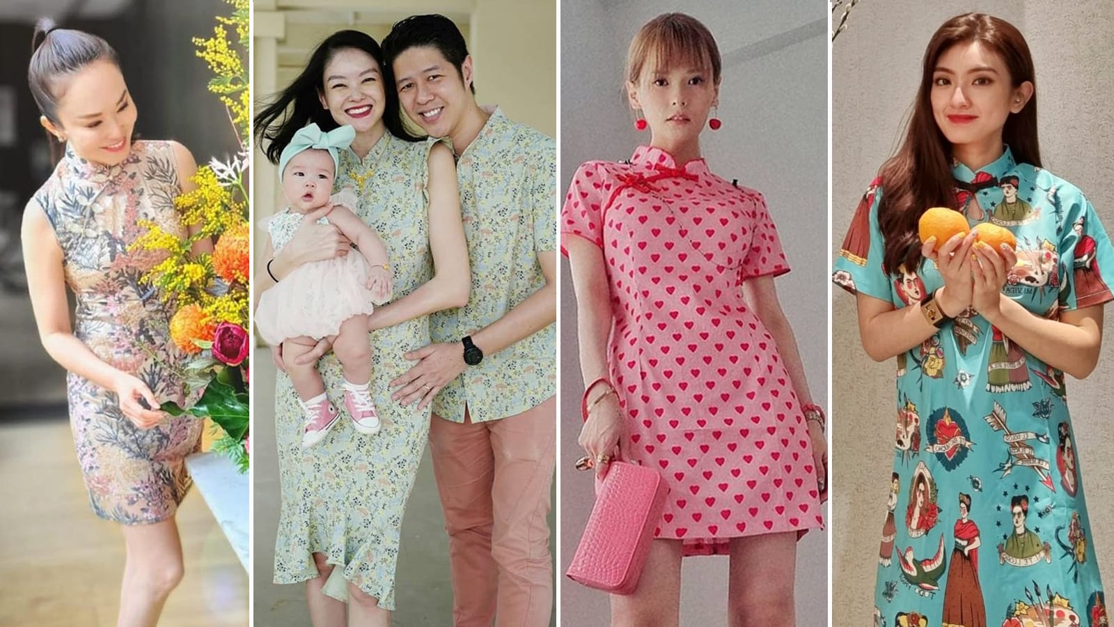 15 Celeb Cheongsam Looks We Went Gaga Over This Chinese New Year 15 Celeb Cheongsam Looks We Went Gaga Over This Chinese New Year