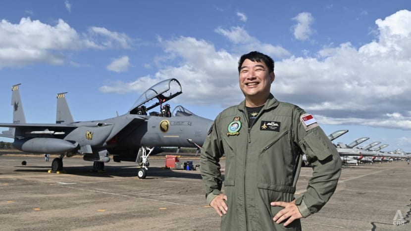 NSman fighter pilot clocks almost 40 in-camp training days a year, says family and employer support is important
