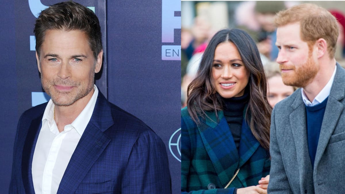 Rob Lowe Says His "Sleepy Little Town" Hasn't Been The Same Since Prince Harry & Meghan Markle