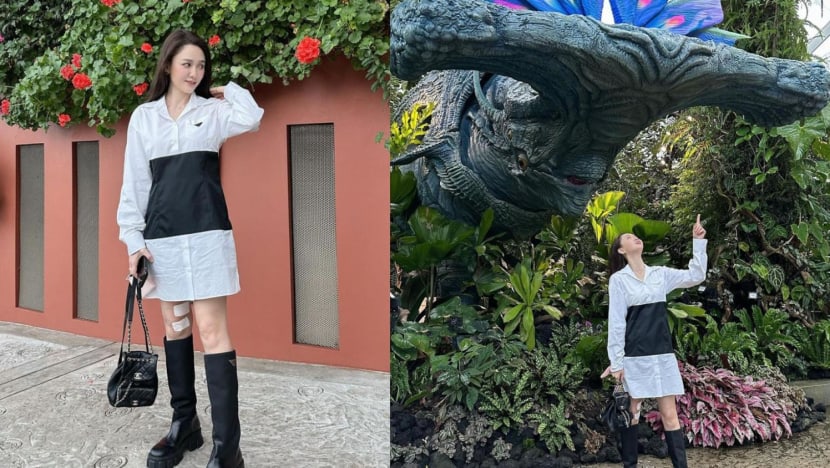 Taiwanese Actress Joe Chen, 43, Visits Gardens By The Bay And The Museum Of Ice Cream On Her Trip To Singapore