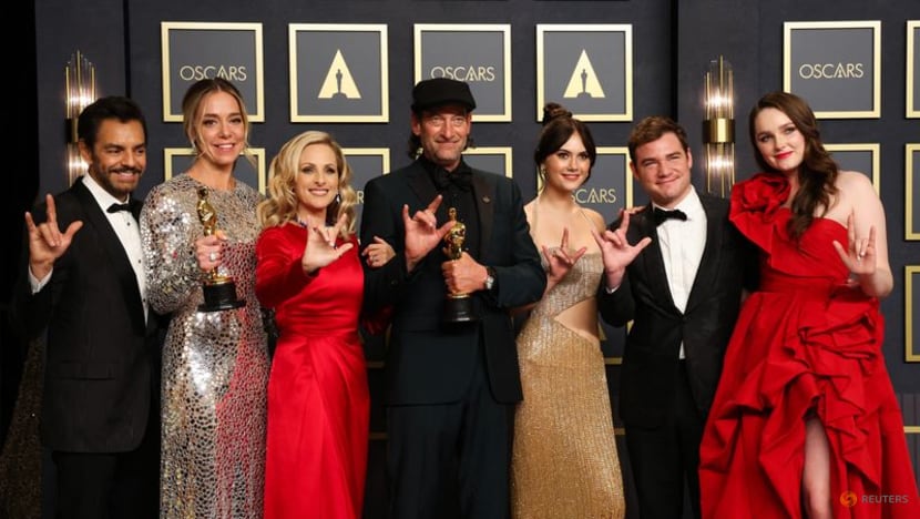 Apple TV+ makes history as first streamer to win best picture Oscar Apple TV+ makes history as first streamer to win best picture Oscar