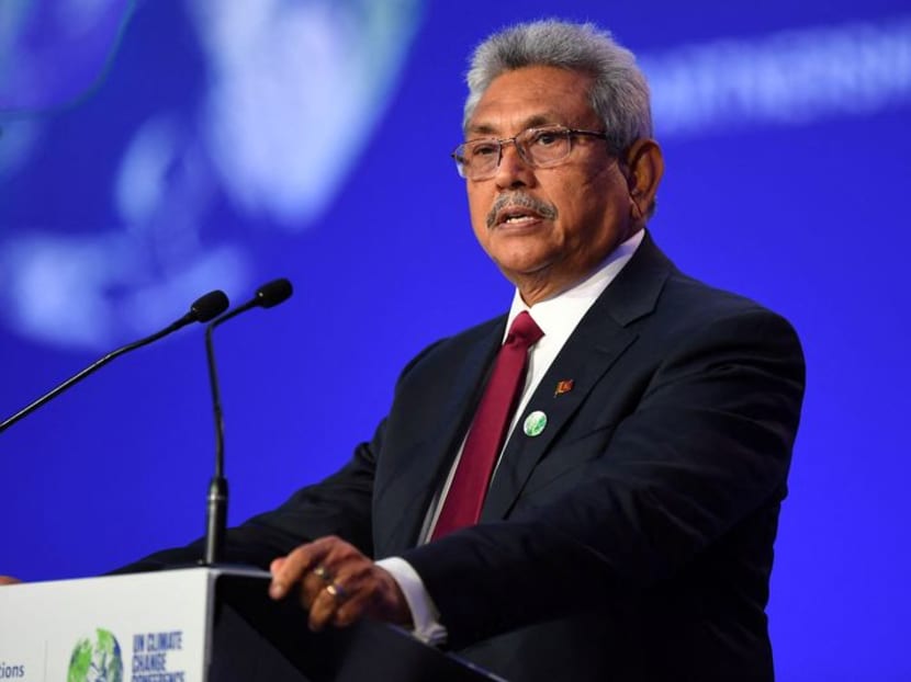 Mr Rajapaksa fled to Singapore on July 14, via the Maldives, following unprecedented unrest triggered by Sri Lanka's worst economic crisis in seven decades and days after thousands of protesters stormed the president's official residence and office. Mr Rajapaksa fled to Singapore on July 14, via the Maldives, following unprecedented unrest triggered by Sri Lanka's worst economic crisis in seven decades and days after thousands of protesters stormed the president's official residence and office.