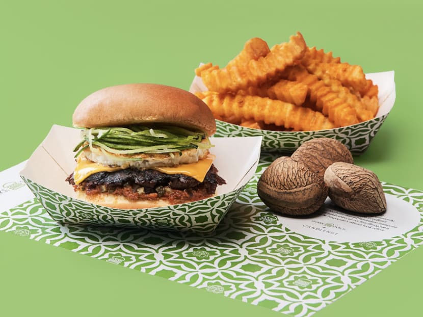 One day only: Buah keluak burger and curry fries at Shake Shack Singapore from Michelin-starred Candlenut