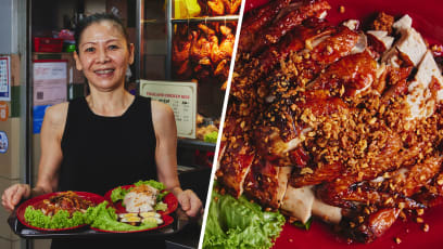 Fragrant Thai-Style Chicken Rice By Hawker Who Runs Stall Solo Despite Hand Tremors