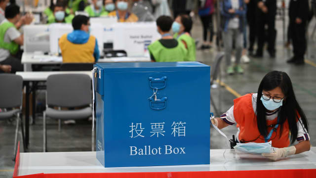 港选委会选举结果出炉 新一届任期从下月22日开始