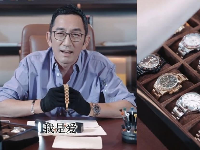 He recently flexed his watch collection on Douyin.