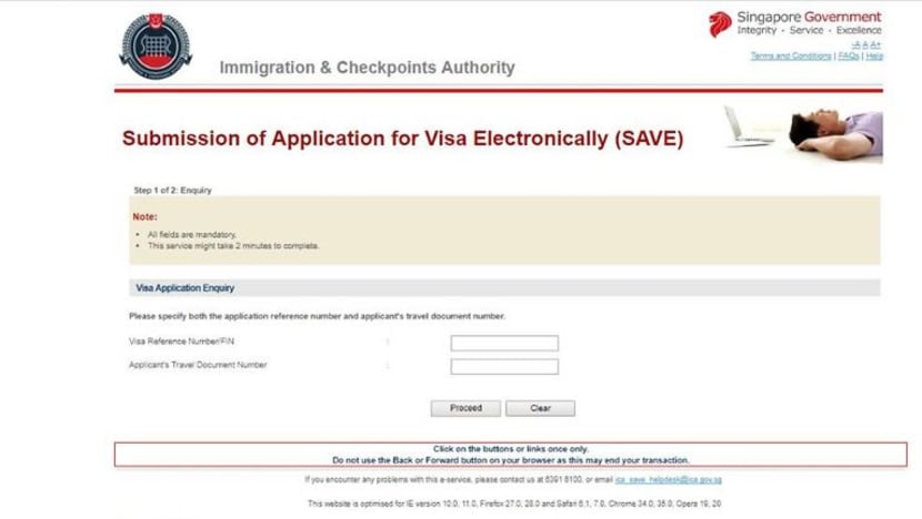 AWAS! Laman palsu ICA cuba pancing nombor visa, pasport