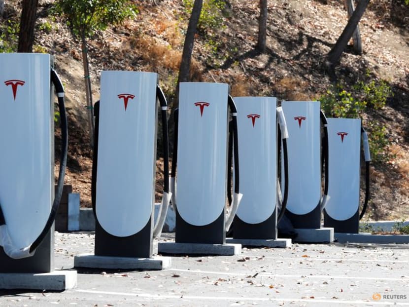 SK to launch EV chargers with Tesla's charging standard this