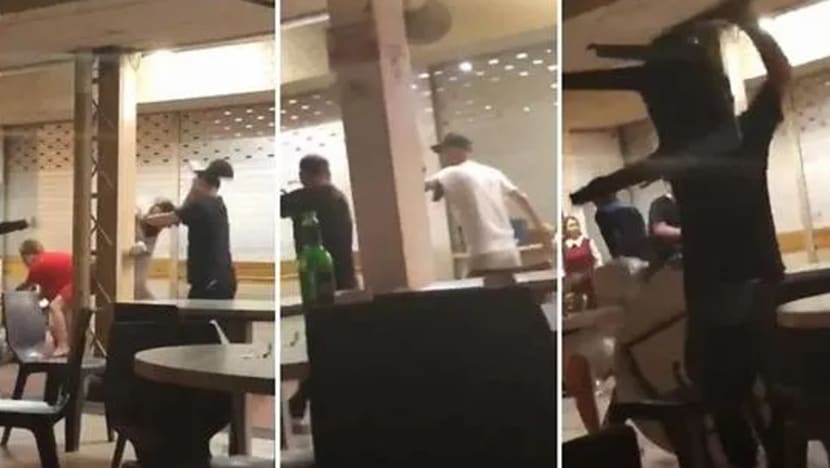 5 ditangkap disyaki terbabit pergaduhan di kedai kopi di Hougang