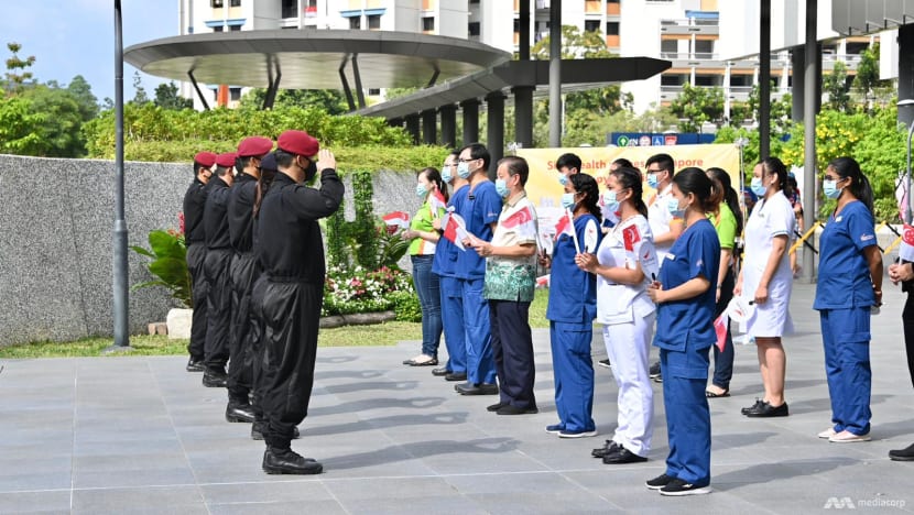 NDP 2020: Healthcare workers saluted as National Day Parade comes to the heartlands NDP 2020: Healthcare workers saluted as National Day Parade comes to the heartlands