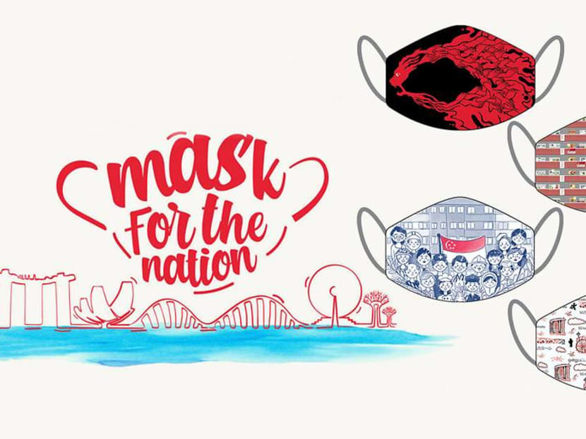 Help a good cause by wearing face masks from Mediacorp’s design contest winners Help a good cause by wearing face masks from Mediacorp’s design contest winners