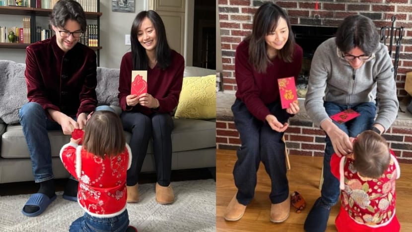 Fala Chen Criticised For Making Her Daughter Kneel To Receive Ang Pows During CNY Fala Chen Criticised For Making Her Daughter Kneel To Receive Ang Pows During CNY
