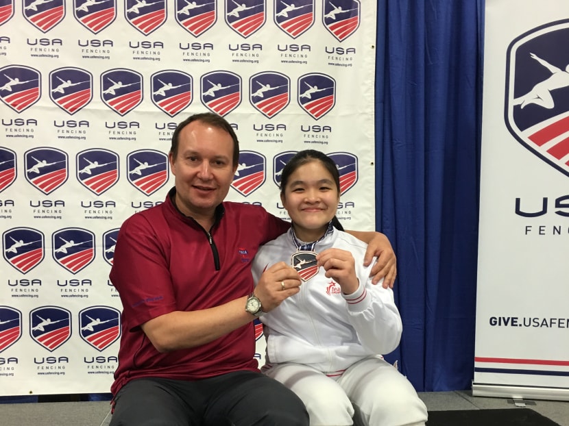 S’pore fencer Maxine Wong clinches bronze at US nationals