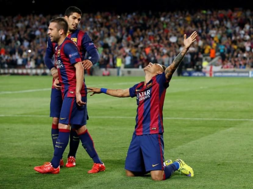 Gallery: Mesmeric Messi nets double as Barca romp past Bayern