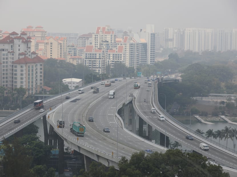 Haze in Singapore on Sept 24, 2019. Haze in Singapore on Sept 24, 2019.