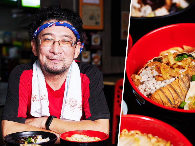 He’s back to cook his ramen-meets-BCM, with a crayfish version, at Li Yuan Mee Pok. He’s back to cook his ramen-meets-BCM, with a crayfish version, at Li Yuan Mee Pok.
