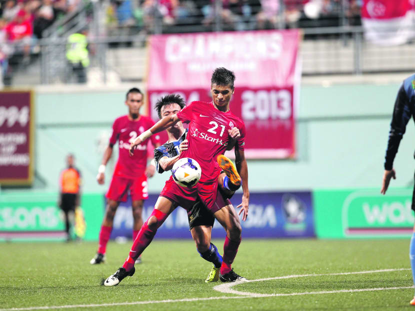 LionsXII stalwart Safuwan feels the time is not right for him to join T-Team. Photo: Wee Teck Hian