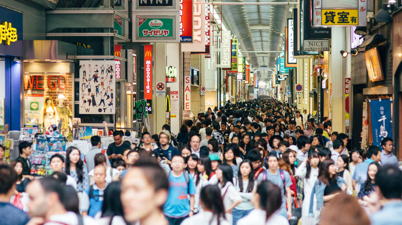 在日本的外国人数首次突破300万 创下历来新高