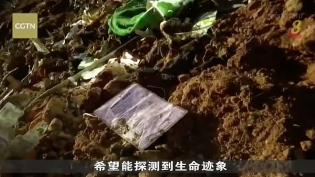 东航坠机：已搜索到183片机身残骸及21个死者遗体残骸