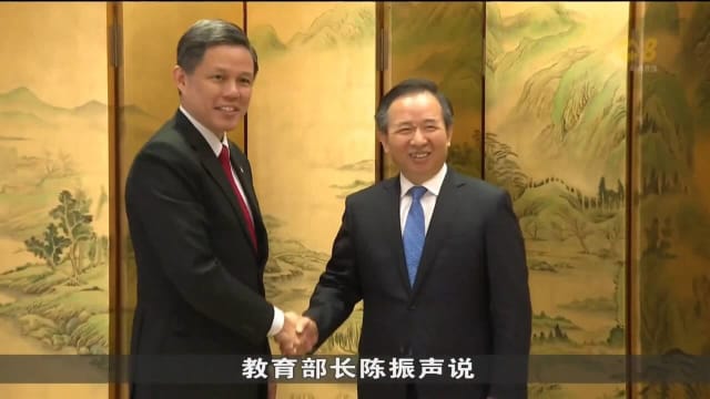 陈振声：新中官方合作项目可超越地方和区域层面