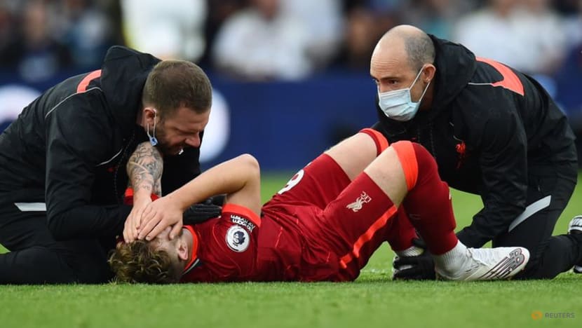 Football: Liverpool's Elliott's needs surgery after serious ankle injury Football: Liverpool's Elliott's needs surgery after serious ankle injury