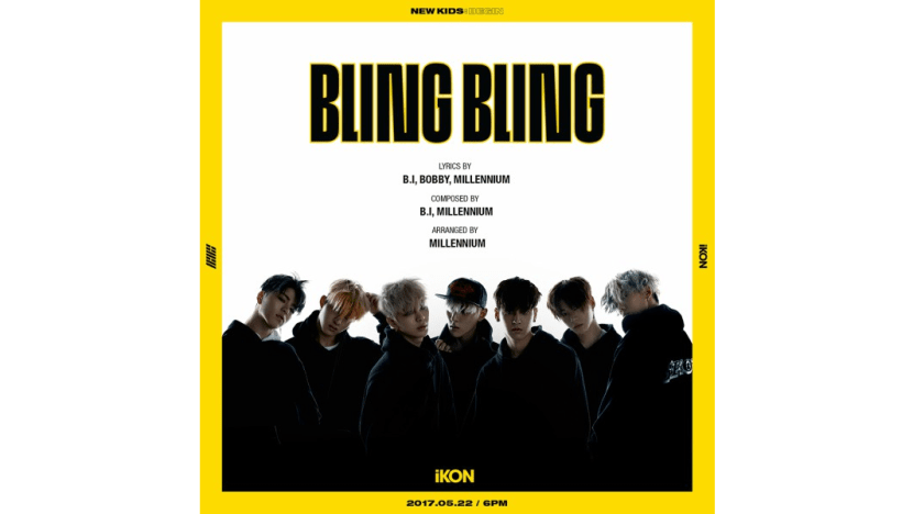 iKON Releases Posters for Double Title Tracks ′Bling Bling′ and ′B-Day′