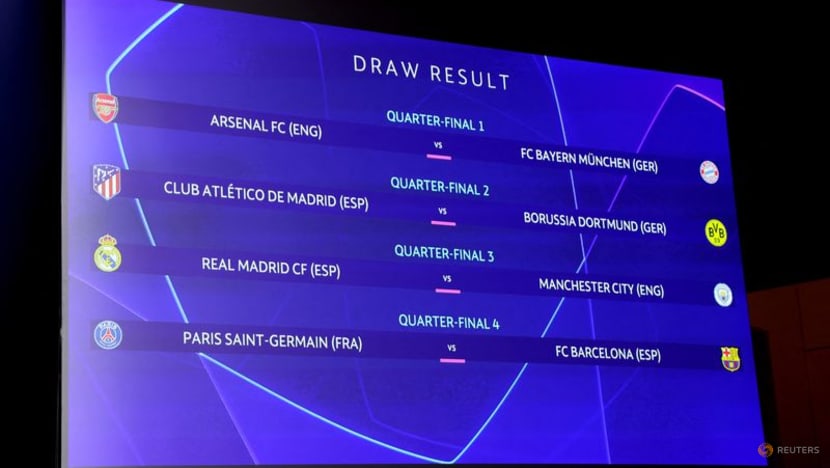 Semi final draw champions league deals