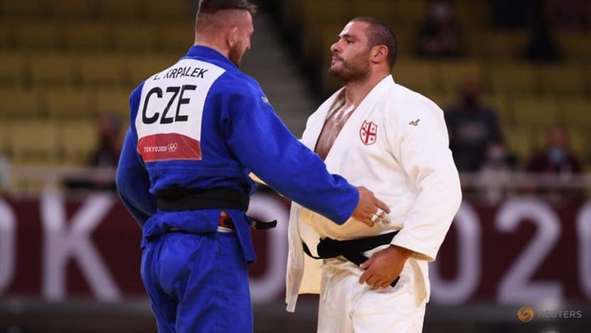 Olympics-Judo-Czech Krpalek wins men's +100 kg category Olympics-Judo-Czech Krpalek wins men's +100 kg category