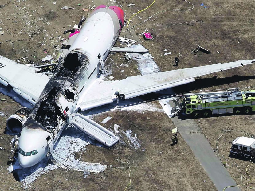 Three people died while more than 300 survived after an Asiana Boeing 777 crashed at San Francisco International Airport on July 6. Photo: AP