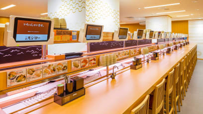 Japan’s Biggest Conveyor Belt Sushi Chain Sushiro Opening In S’pore, Prices Start From $2.20