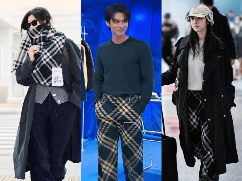 Burberry bags korean shop